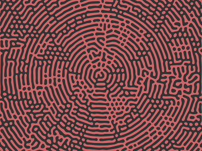 Radial Turing Pattern (Rose Gold) abstract abstract art alan turing circle circular copper generative generative art morphogenesis natural nature organic pattern design patterns pink gold radial reaction diffusion rose gold round turing pattern