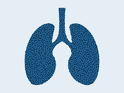 Turing Pattern Lungs (Blue)