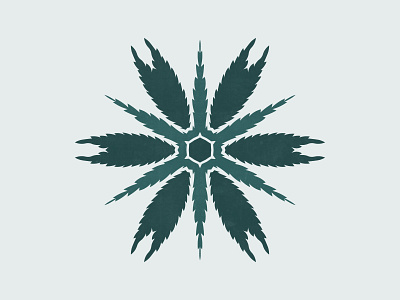 Cannabis Leaf Starflower (Green)