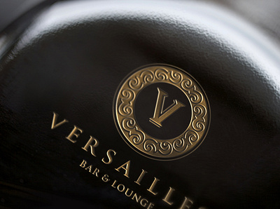 Versailles animation branding corporate identity design gold illustration illustrator logo logotype luxurylogo typography ux versailles