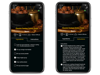 Foodie - Recipes, Cooking and Food Ideas App adobe xd app design food app mobile app mobile design mobile ui ui ux web design