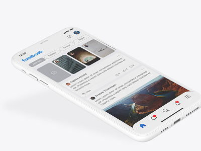 Facebook Life (Redesign) branding design facebook invisionstudio mobile apps sketch app ui design ui mobile ux design visual design