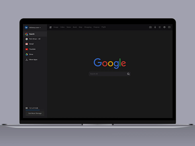 Google Desktop (Interaction) app design desktop app drive gmail google google search interaction design invision studio sketch app software design ui design ux design visual design youtube