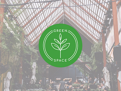 Green Space Cafe branding identity