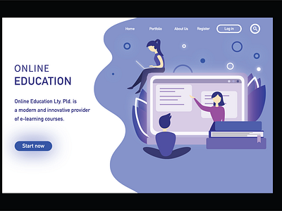 Landing page