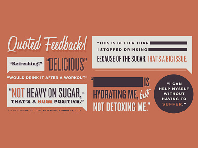 Quotes treatment type typography