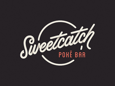 Sweetcatch branding calligraphy design hand handlettered letter lettering logo script sweetcatch type typography