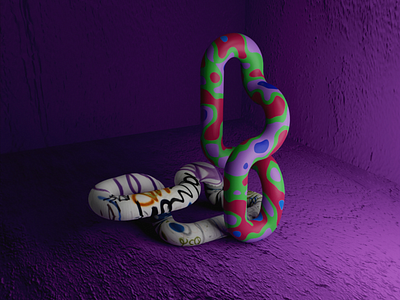 Abstract Pipes 3d abstract b3d blender blender3d blendercycles camouflage cycles graffiti render texture uv uvmap