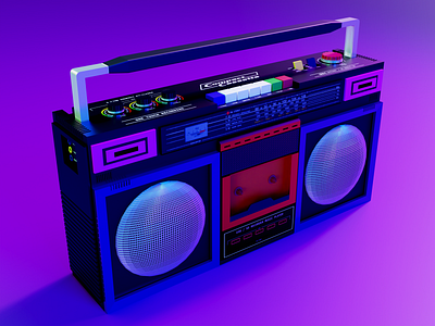 Boombox Portable Radio