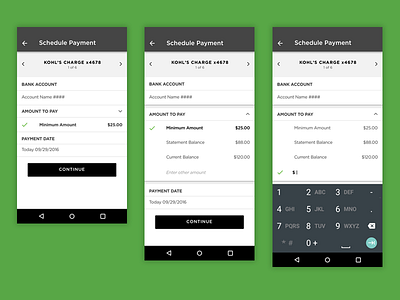 Expansion Panel android app expansion panel ui ux