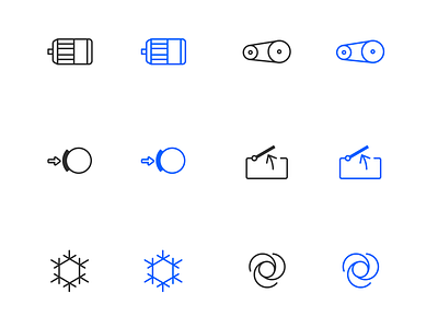 Equipment Icons icons iso7000 machinery uidesign