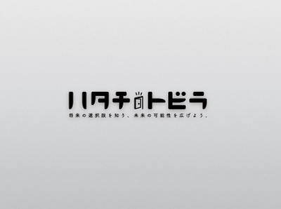 hatachi no tobira logo design design graphic logo logodesign visual identity