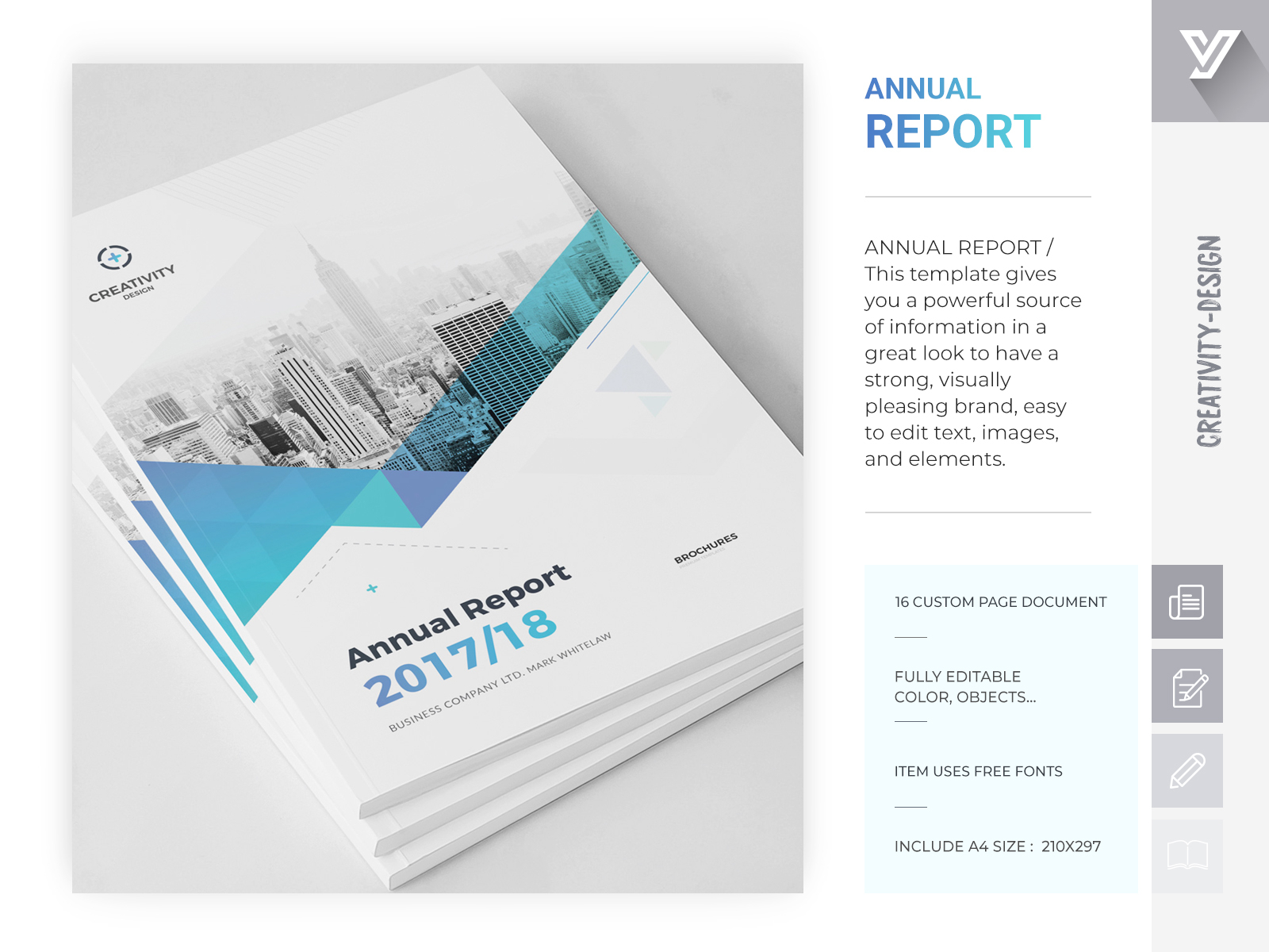 Brochure by Creativity-Design on Dribbble