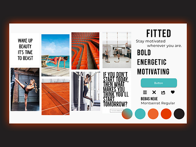 Fitted Motivate! Mood Board