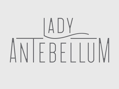 Lady A country music custom type lady antebellum