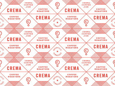 Crema pattern coffee crema nashville pattern
