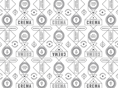 Crema Pattern 2 coffee crema pattern