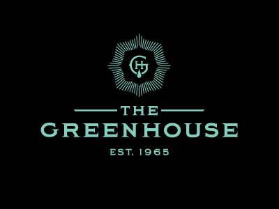 Greenhouse Logo al gore logo spa vintage