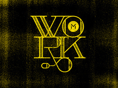 WORK ml mouse work yellow