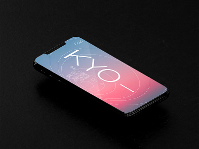 KYO – app branding design logo typography ui ux vector