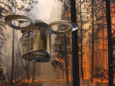 Drone Wildfire