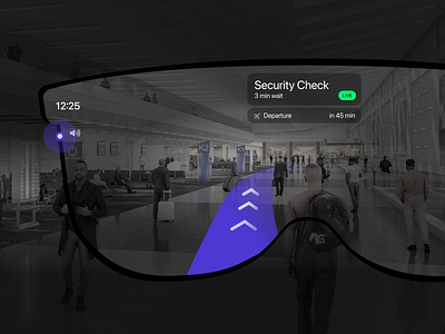 AR Glasses Airport