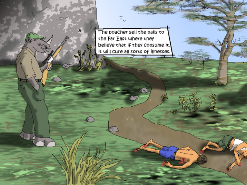 The reversed reality africa doodles