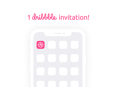 1 Dribbble invitation