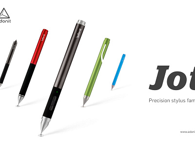 Jot Family Ad ad adonit flama jot jubilat logo print serif slab space stylus white