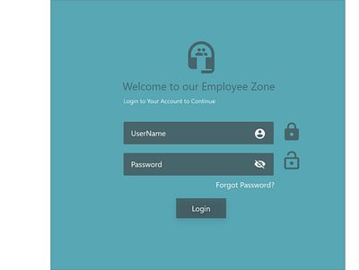 My first Login screen typography ui ux
