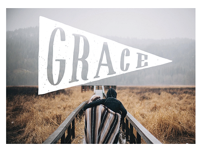 Grace design grace learning lesson lettering pendant type typography