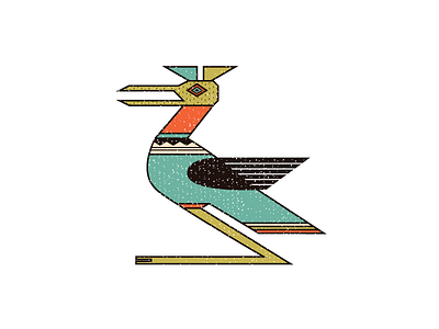 Southwestern Bird bird geometry illustration lines southwest