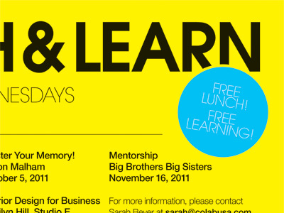 Lunch & Learn - Yellow Version