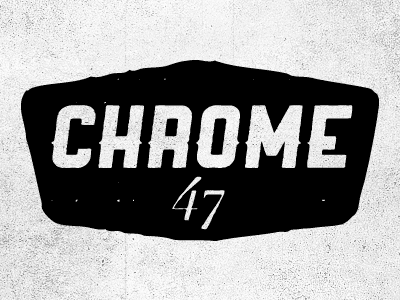 Chrome47 Logo-play, version 1 linotype didot losttype.com ranger