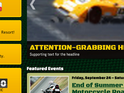 Motorsports Resort Site Comp abel black ops one changa one green yellow