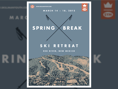 Spring Break Ski Retreat - comp 2, color 2 break retreat ski spring