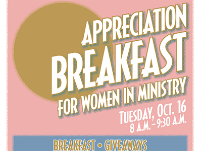 Pastor Appreciation Breakfast (Pink)