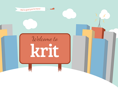 Welcome Illustration illustration sign web design welcome