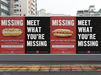 Wienerschnitzel NSAC Campaign (2019) ads advertisements branding design print wildposting