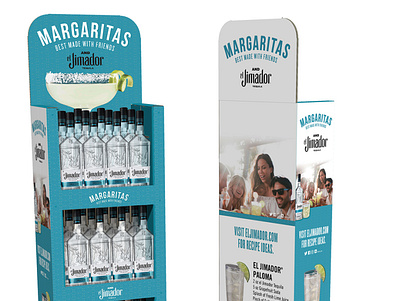 El Jimador POS Display design graphic design pos print tequila