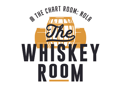 The Whiskey Room art design graphic graphic design illustration logo nola