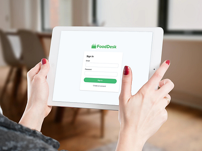 FoodDesk Login