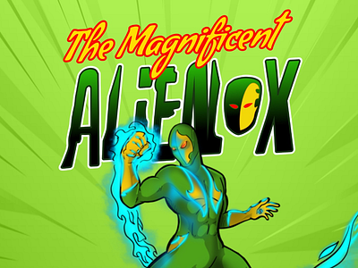 Promo flyer for Alienox