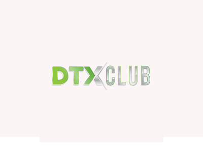 DTXCLUB Logotipo brand design branding graphicdesign logo logotype typography