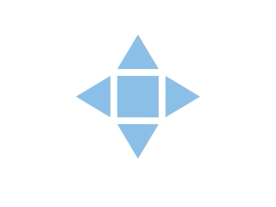 "Pyramid" Logo Hover Animation