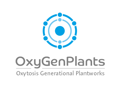 OxyGenPlants blue logo oxygen scientific