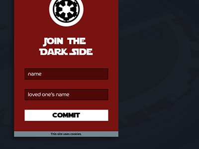 Join the Dark Side (#001)