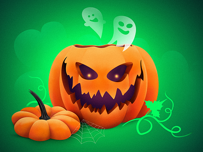 halloween pumpkin digital digital art drawing illustration pumpkin