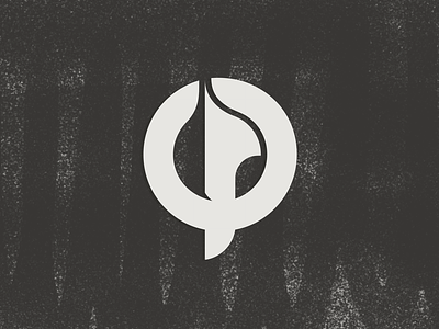 Logo - letter "P" + Cyrilic "Ф" + Phoenix/Феникс design logo vector