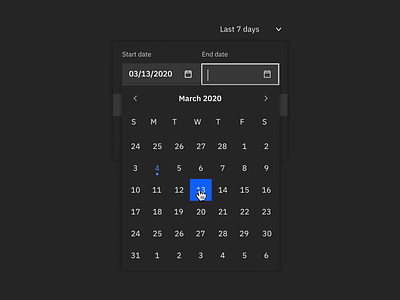 Micro-interactions | Date Picker ampersandrew animation calendar date date picker dropdown interactive interface motion design motion graphics product design ui ui design web web design website